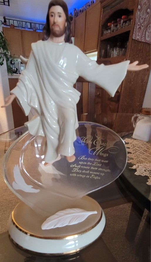 2 RELIGIOUS STATUES