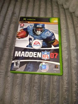 Madden 7 for xbox