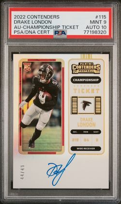 Drake London rookie card