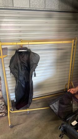 3 clothes racks