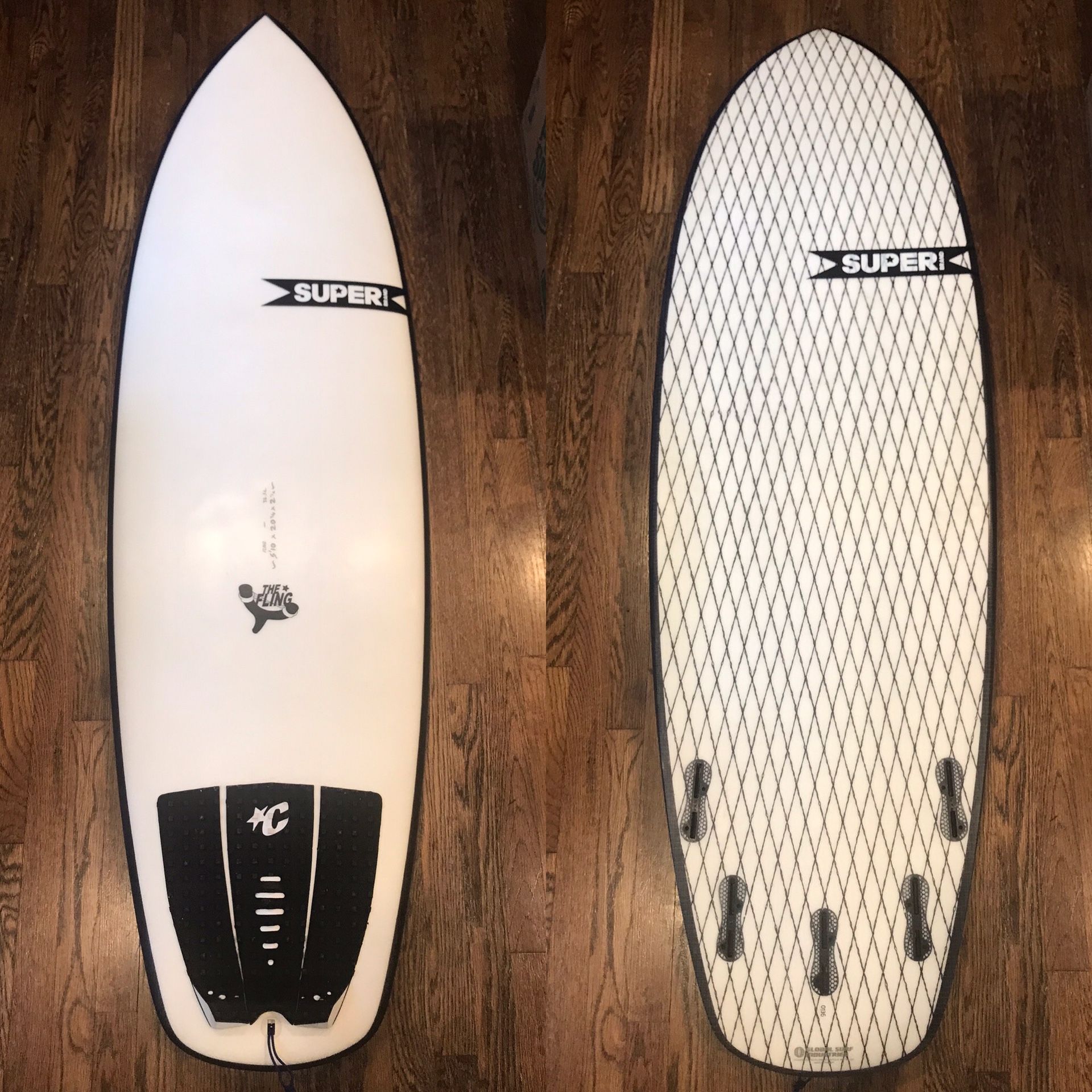 Superbrand Superflex Fling 5’10” Surfboard