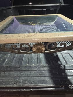 Glass table