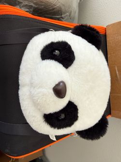 Cute Panda Plush Crossbody Bag – Like New