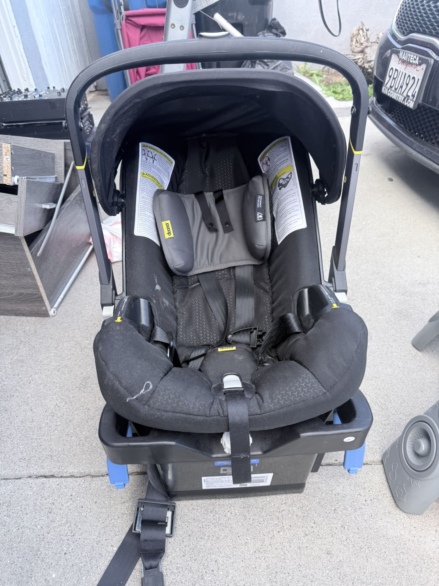 Doona Stroller With Car Base