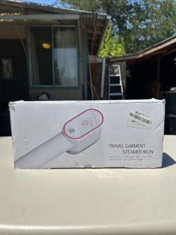 VASSON handheld portable travel garment steamer and iron.