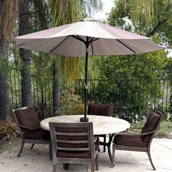 Patio Dining Table w/ 6 Chairs