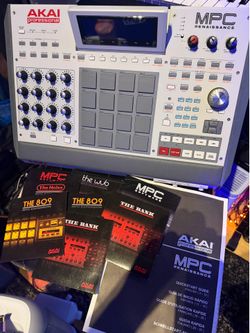 Akai MPC Renaissance original  power supply sample, CDs and instruction manual