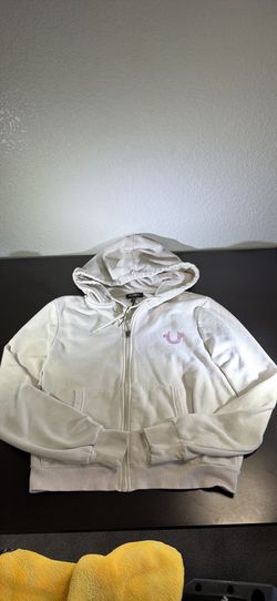 True Religion Full Zipper Hoodie Size Large