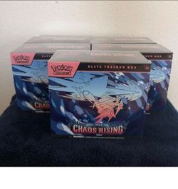 Pokemon! Chaos Rising Elite Trainer Box