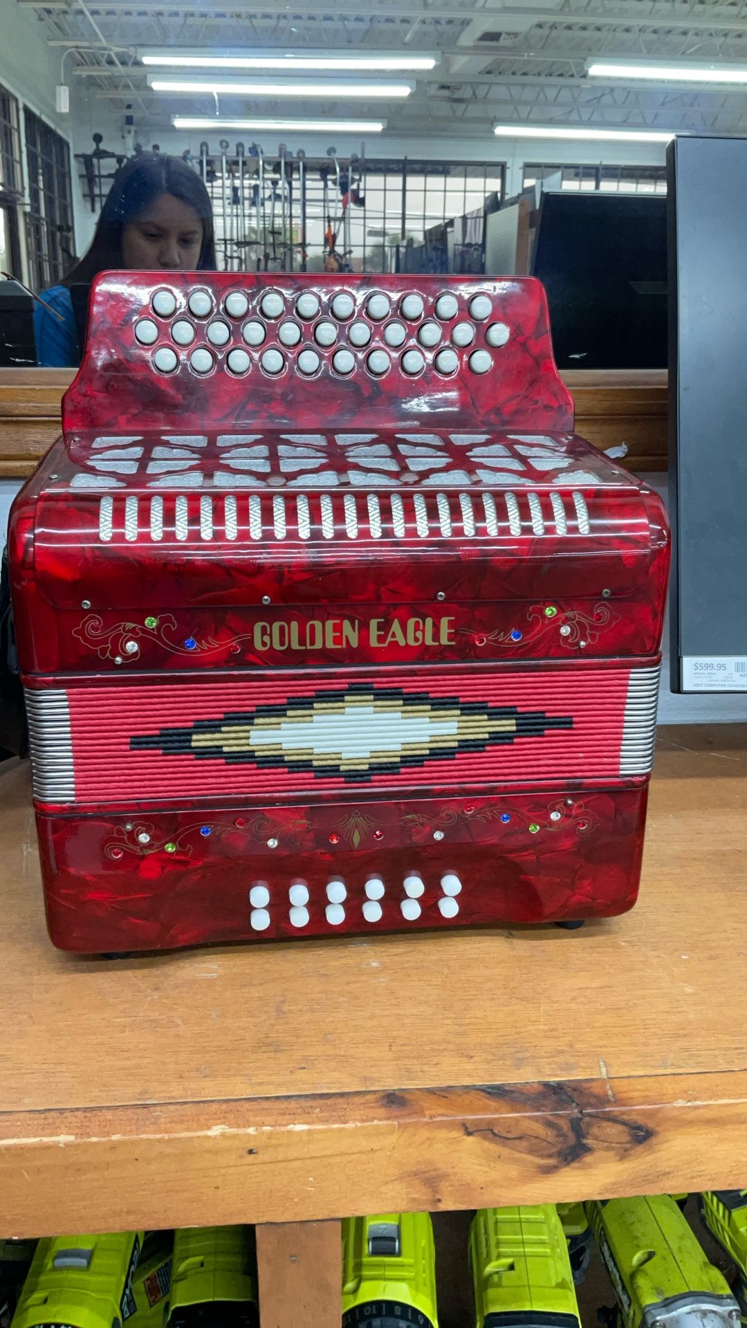 Golden Eagle Accordion