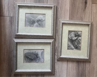 Set of three Angel Framed prints