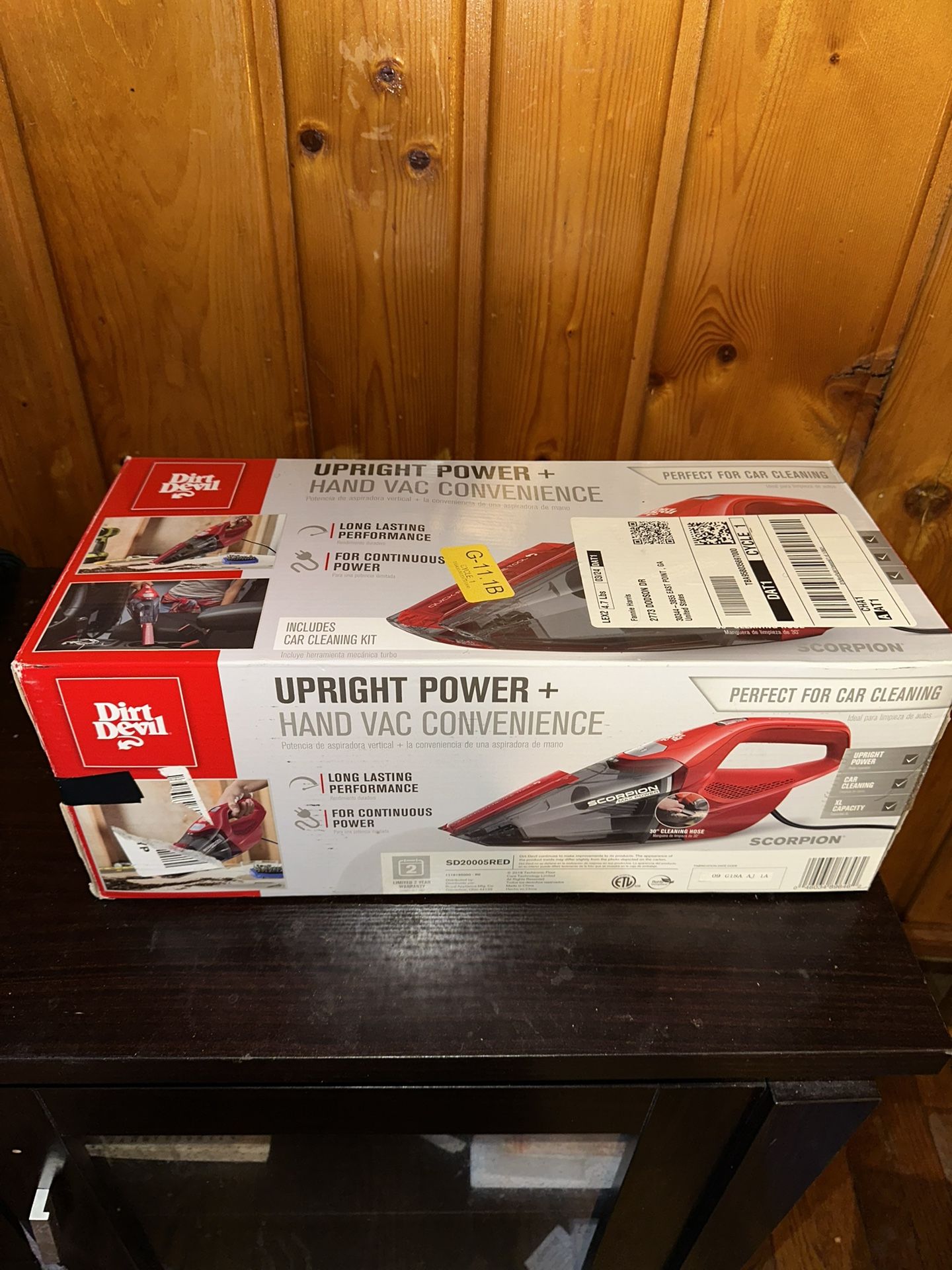 Dirt Devil Scorpion QuickFlip Handheld Vacuum Cleaner