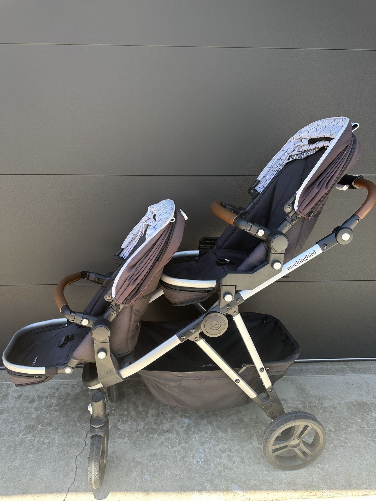 Used Double Mockingbird Stroller