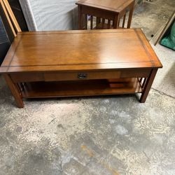 Mission Cherry Coffee And End Tables 