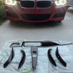 2012-2018 OEM BMW Brown Walnut Interior Trim Set (F30 F32 F33 F36)