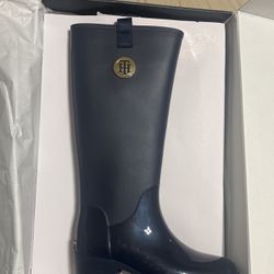 Tommy Highfilger Rain Boots Size 7