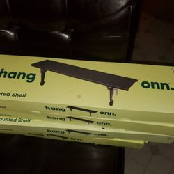 18" TV Mounted Shelf.  *New* (4 available)