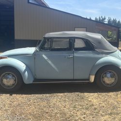 1972 Volkswagen Super Beetle Convertible 