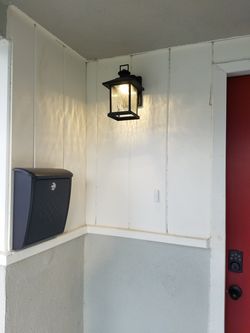 LED wall lantern