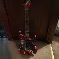 EDDIE VAN HALEN ( Tribute Custom Guitar )