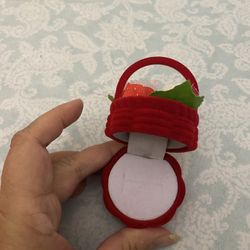 Cute Small Basket Ring Case For Gift 🎁 Wedding Gift 