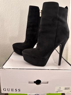 GUESS Caddy Platform Ankle Boots