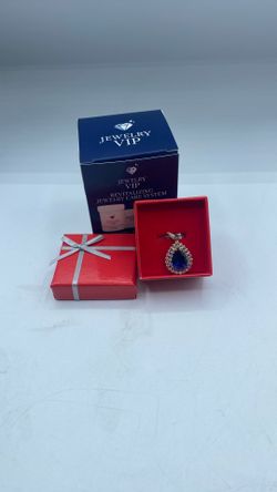 10k Sapphire Pendant 