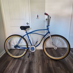 80's malibu cruiser 26" fresh tune-up snake belly tires tube