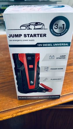 Portable Car Jump Starter-New