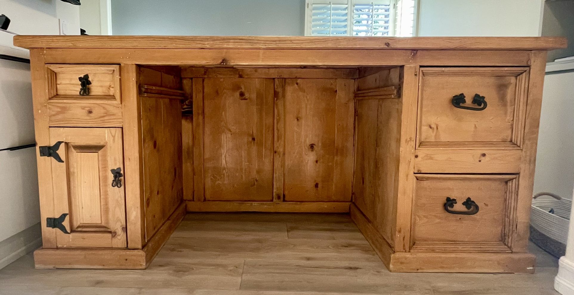 Mexican Pine Office Desk