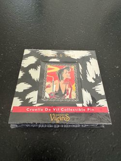 Disney Villains Cruella De Vil Limited Edition Pin Single, 101 Dalmatians (196)