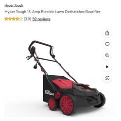 Lawn Mower Hyper Touch 13 Amp Dethachert
