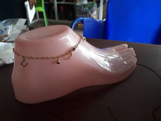 Copper plated anklet