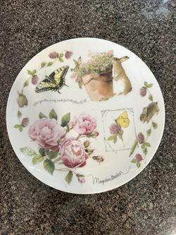 Marjolein Bastin Summer's Gifts Plate 1996 Hallmark Season