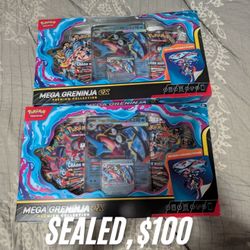 Mega Greninja ex Premium Collection Sealed Pokemon