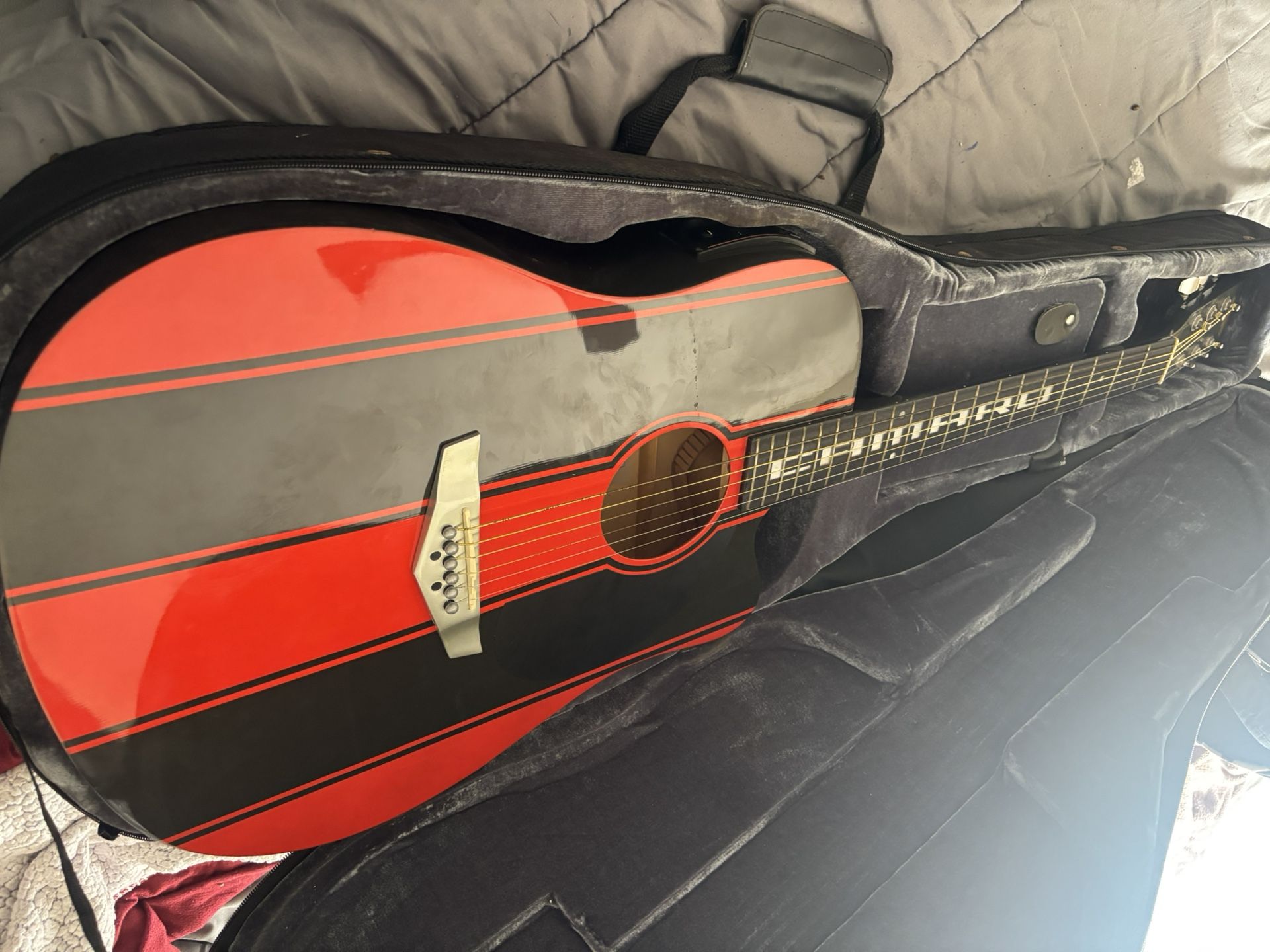 Esteban Chevy Camaro Electric Guitar with case