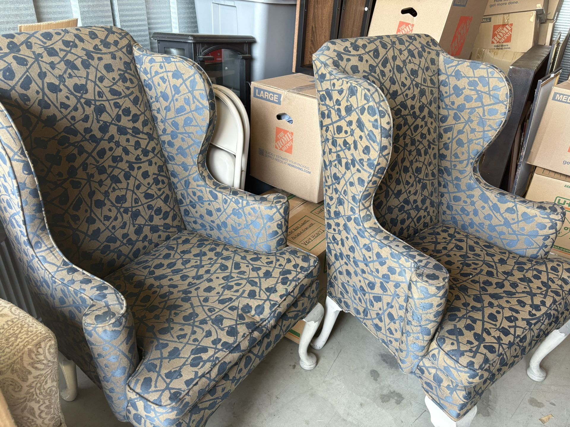 Set Of Printed Chairs