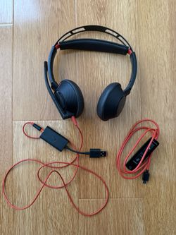 Poly Blackwire 5220 Wired Headset (Plantronics)! Brand New!