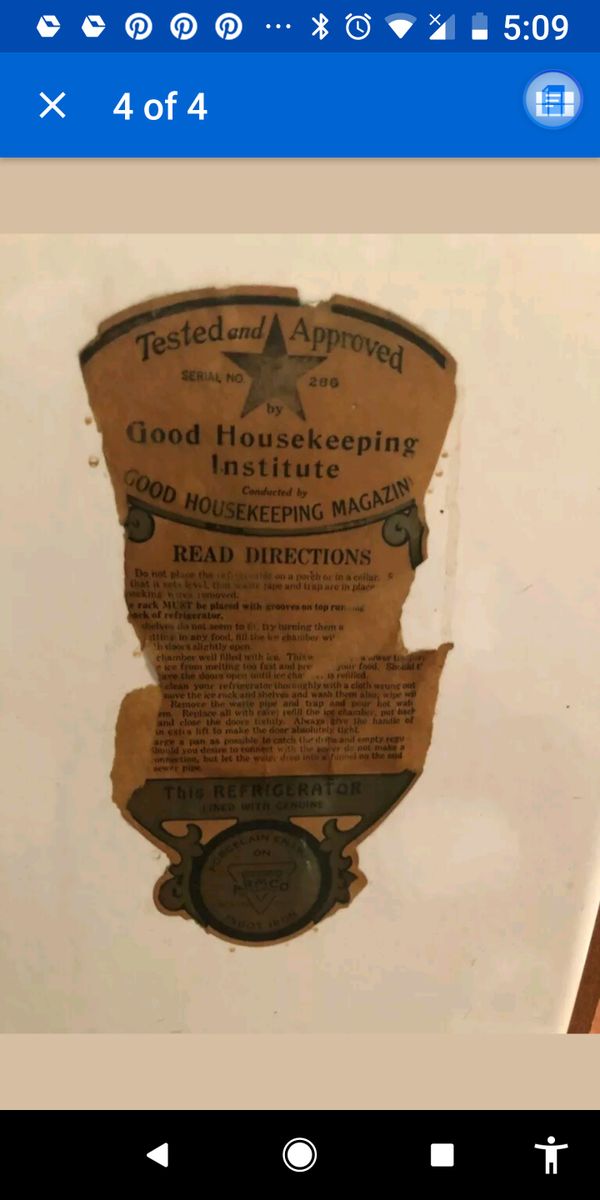 Wilson S Kitchen Cabinet Refrigerator Box From The 1900s Antiques Wilson S Kitchen Cabinet Refrigerator Box From The 1900s Antiques In Marysville Wa Offerup