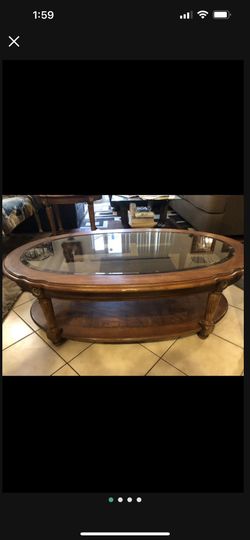 Coffee Table And 2 End Tables 