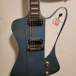 Firebird copy Guitar Pelham Blue Relic