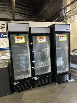 Glass Single Door refrigerator