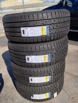 Tires New Goodyear Wrangler Steadfast HT 285 45R22 $690 Set Of Four Install Mount And Balance 