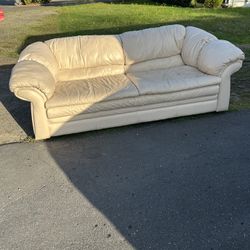 Leather Couch 