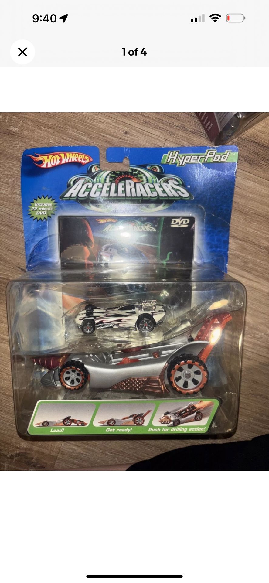 Hot Wheels Hyper Pod Acceleracers Rare