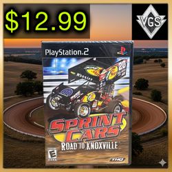 *SEALED* Sprint Cars: Road to Knoxville PS2 2003