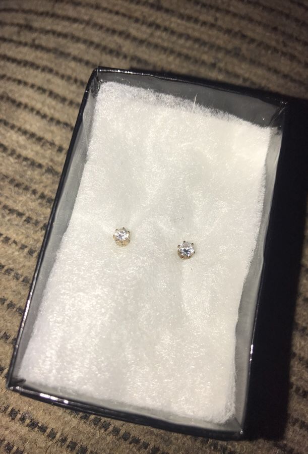 Diamond earrings