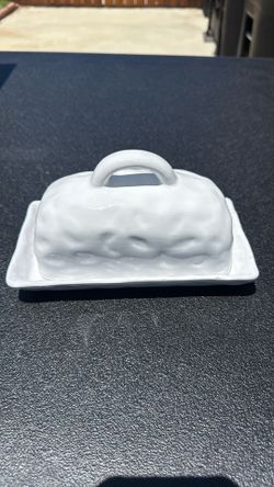 Ceramic butter dish