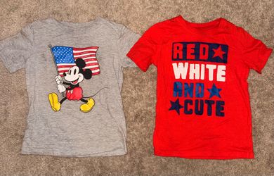 Boys Fourth of July shirt bundle