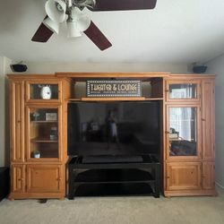 FREE!!! Pine Entertainment Center